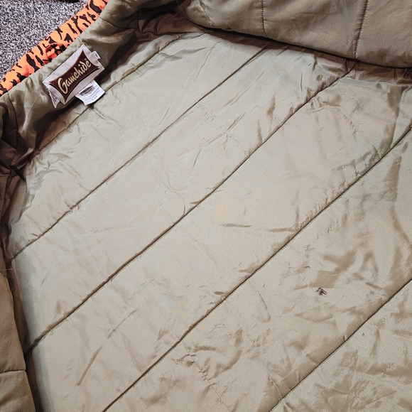 Vintage Gamehide Orange Hunting Coat sz XL - Picture 3 of 3